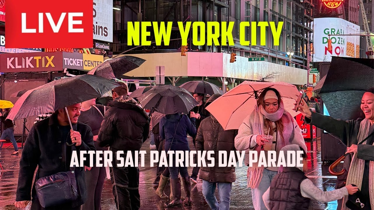 New York City: After Sait Patricks Day Parade 2026 |  Manhattan Live