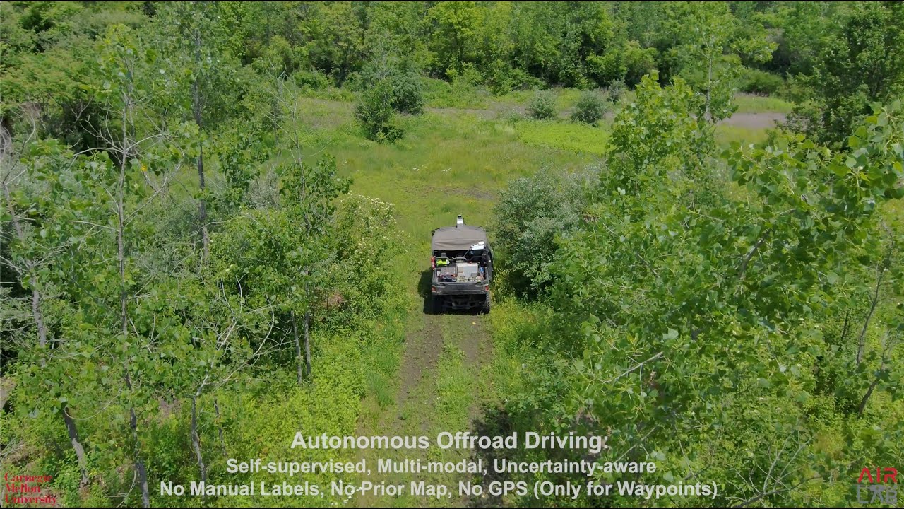 Autonomous Offroad Driving: A Full Run of Self-supervised, Multi-modal, Uncertainty-aware Autonomy
