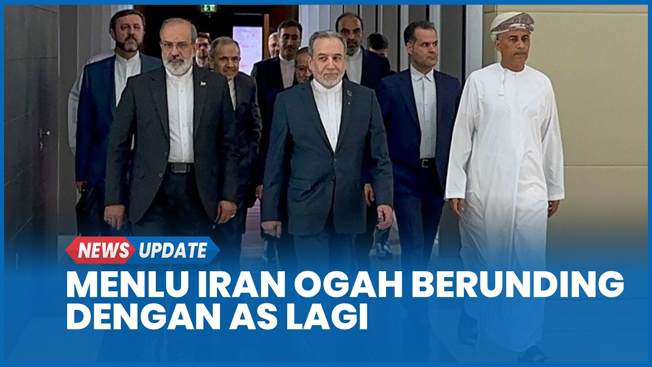 Sedang Negosiasi Malah Diserang, Menlu Iran Ogah Berunding dengan AS Lagi