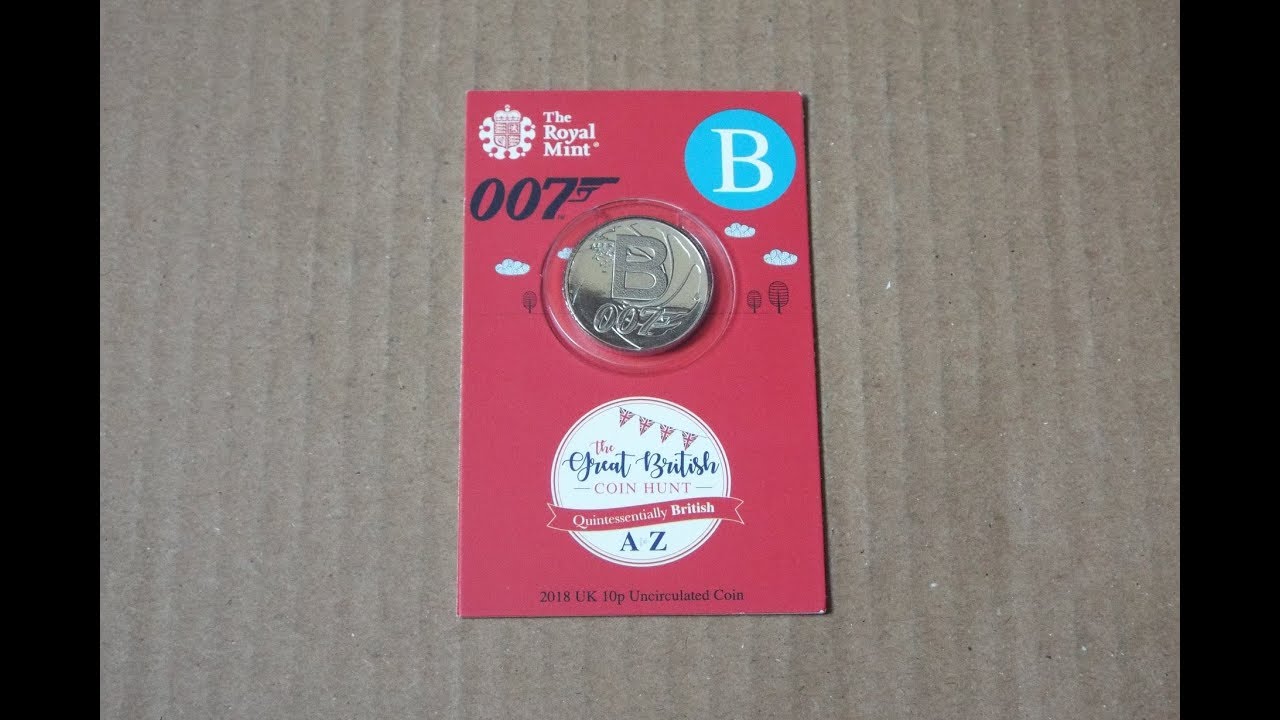 James Bond 007 10p Coin!