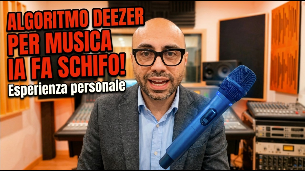 L&rsquo;algoritmo Deezer per individuare la musica IA...FA SCHIFO! ( Esperienza personale!!)