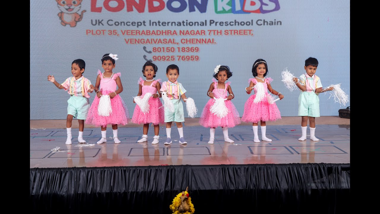 Honey Bunny|Playgroup|London Kids Vengaivasal|Kids Dance|Welcome Dance|Cute Dance|Annual Day Dance