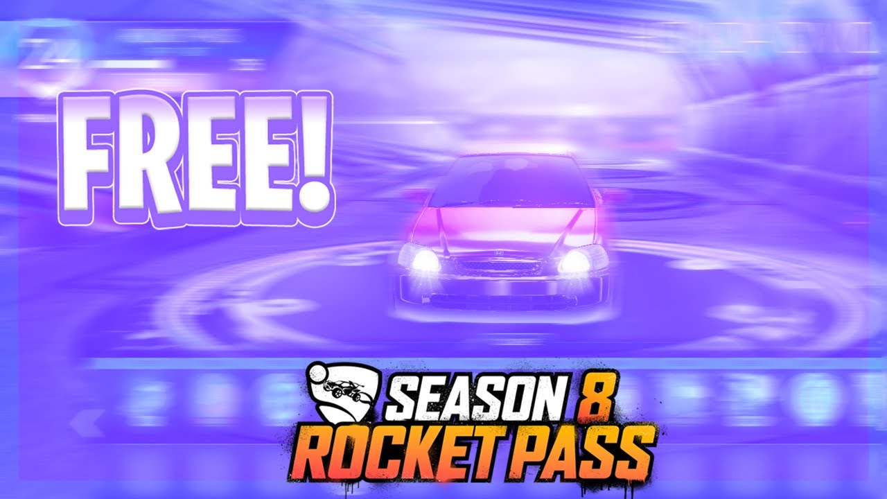 HOW TO GET THE SEASON 8 ROCKET PASS FOR FREE! (Rocket League Season 8)