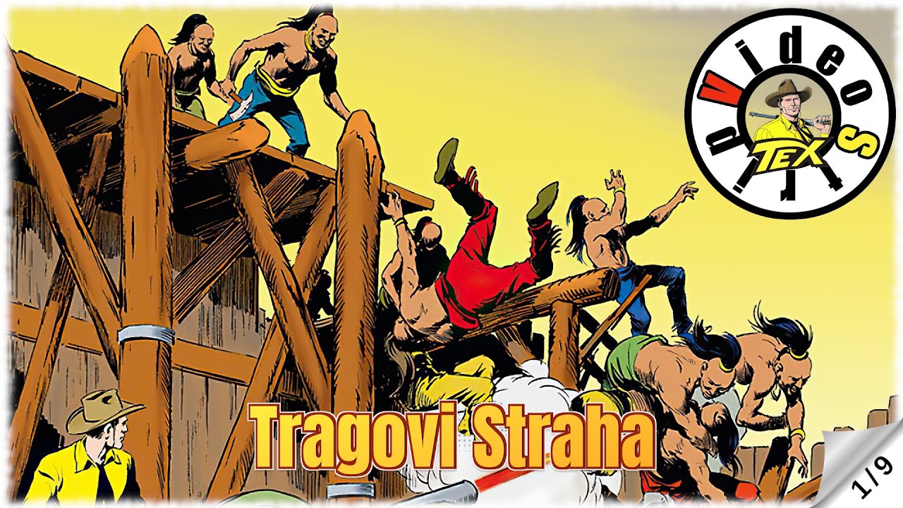 Teks Viler - Tragovi Straha - Strip u boji (1/9)