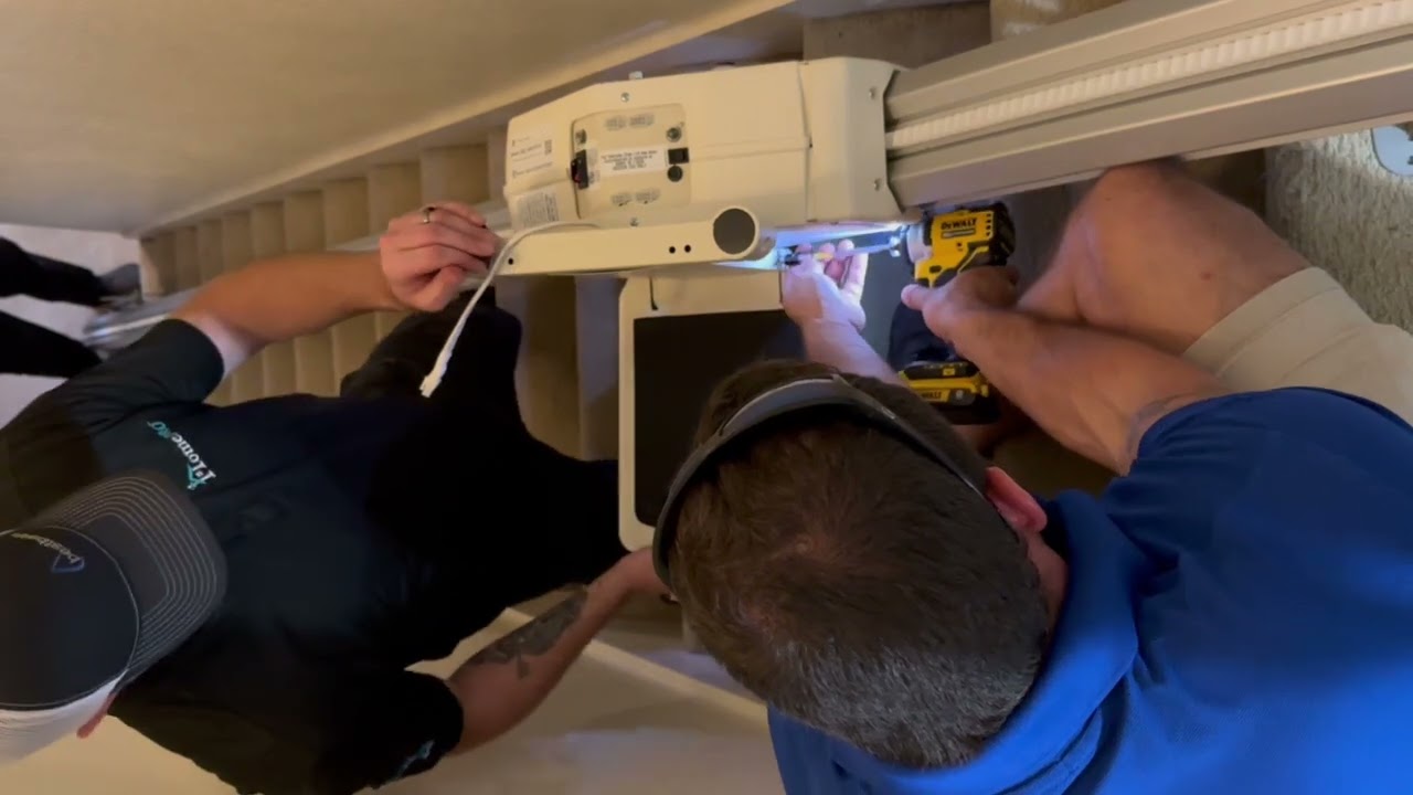 🔧 Harmar SL300 Stairlift Install Training | HomePro Mobility Texas Team in Action! 🚀