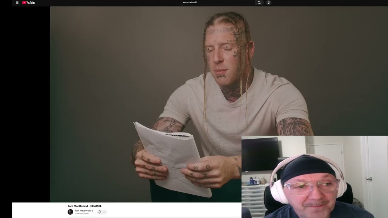 P Reacts to Tom McDonald - Charlie