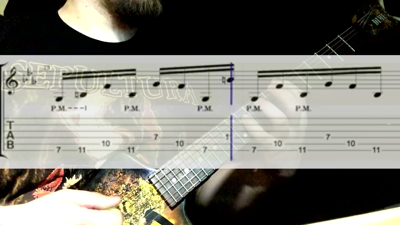 Periphery - Marigold .Мини разбор с табами . 2-ая часть