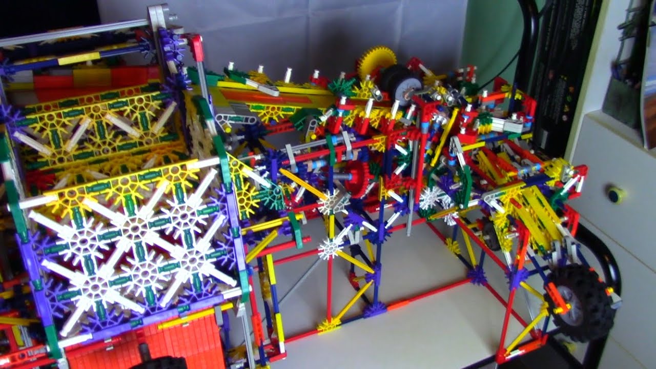 Knex Automated Parts Feeder for Assembly Lines