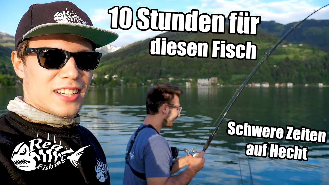 Nach 10 Stunden kommt ENDLICH der BISS // Auf HECHT am Zeller See