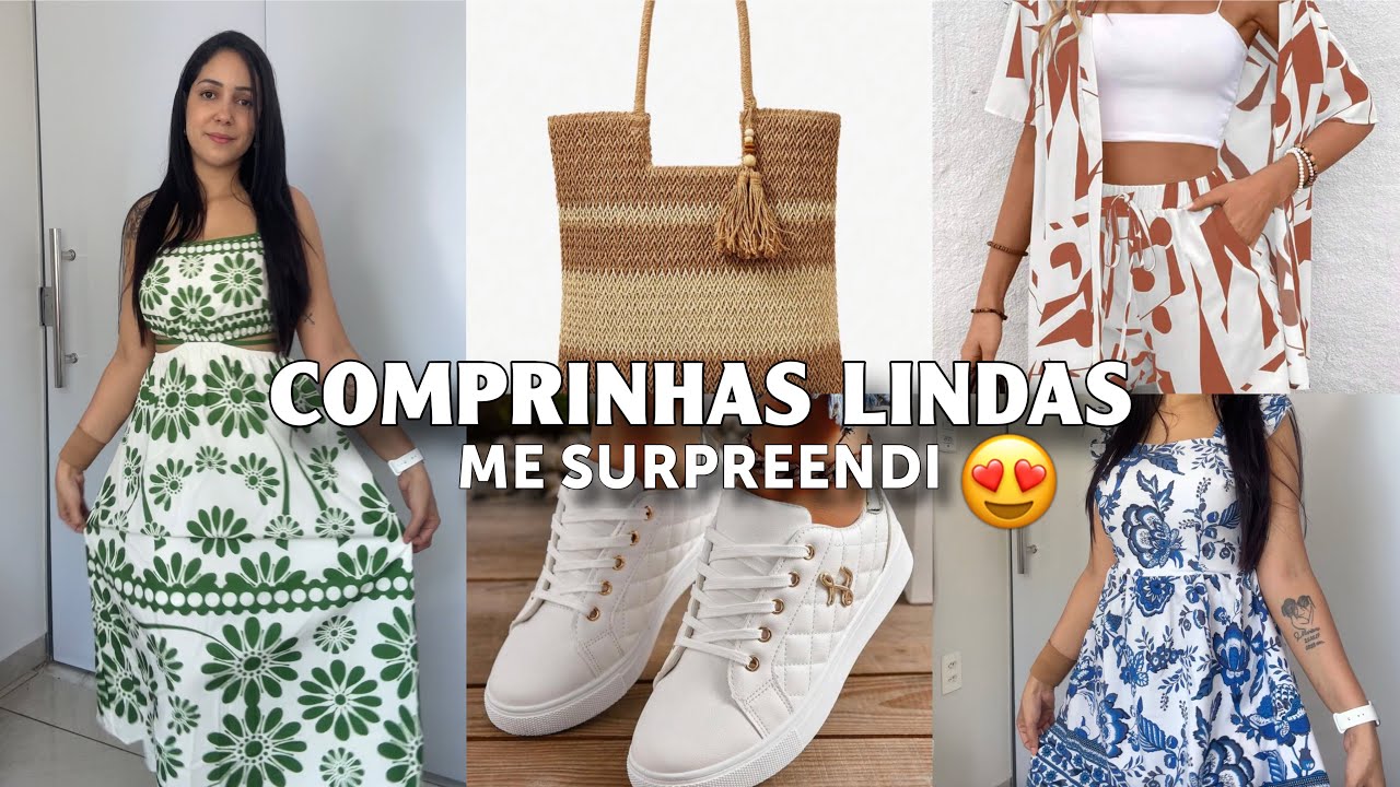 COMPRINHAS LINDAS 🛍️ Looks Frescos, Estilosos e que Valeram a Pena | recebidos SHEIN 