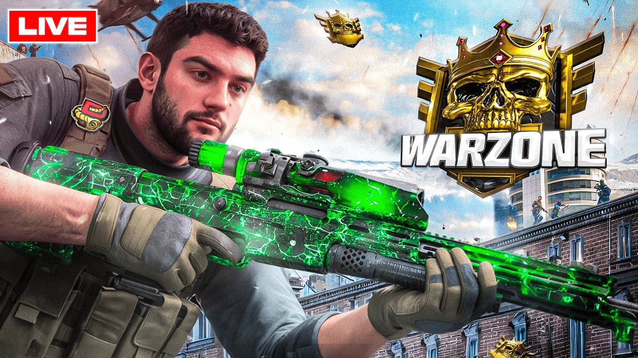 🔴 LIVE - 25 WINSTREAK CAMO GRIND ON VERDANSK! ☢️ NUKE-A-THON DAY 25! @ItsBooya