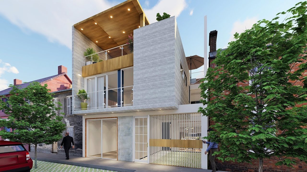 VIVIENDA UNIFAMILIAR 8 X 20