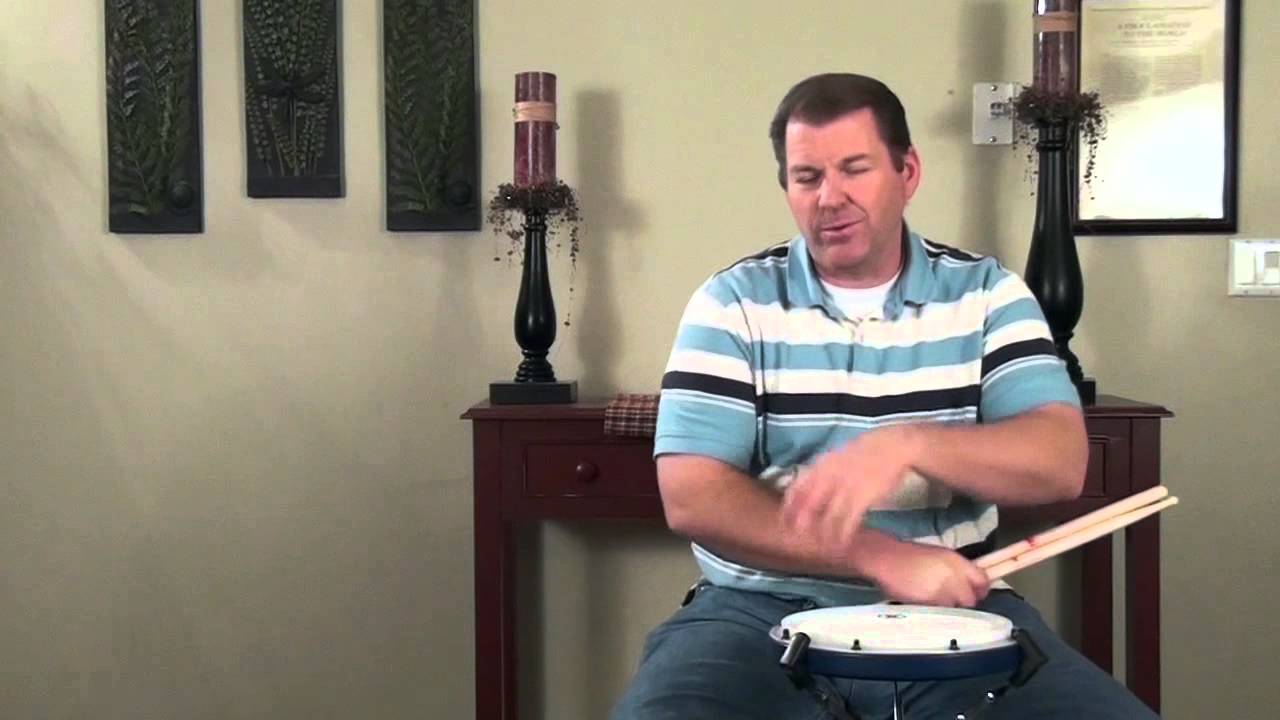 Drumming Expert- Traditional Grip Double Stroke 2 Heights, Learn how to play drums