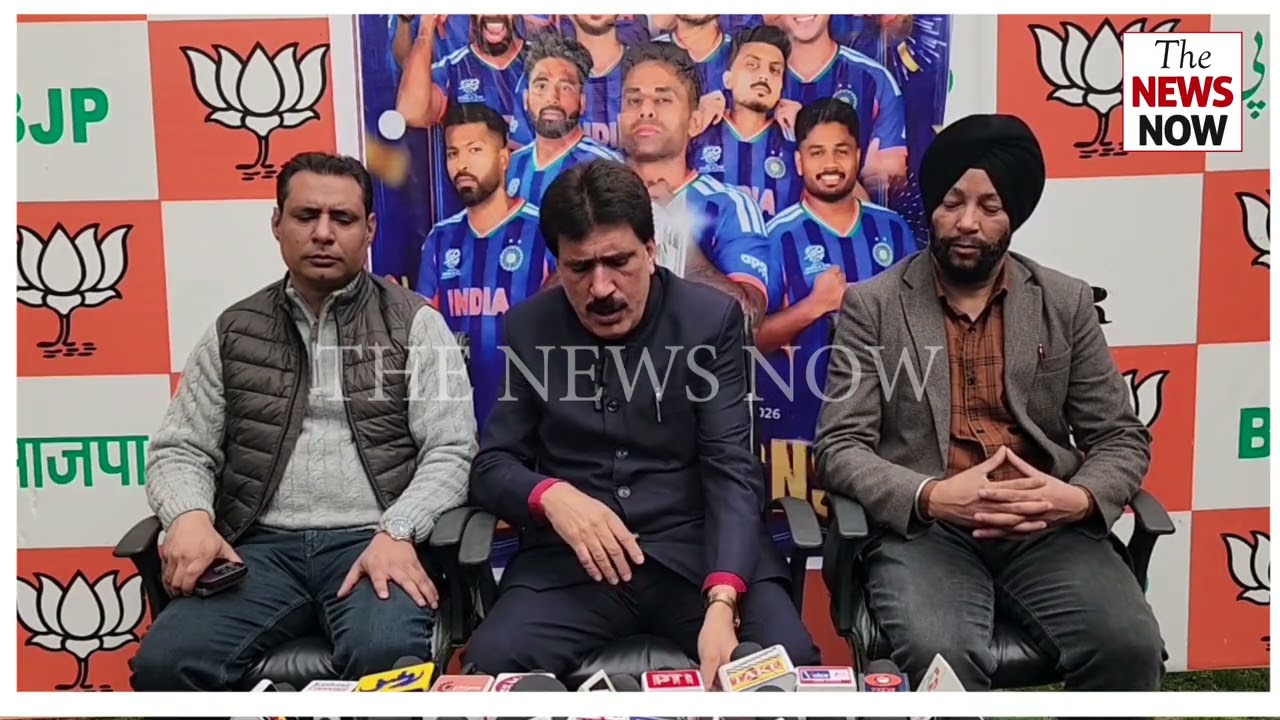 Srinagar: B J P Kashmir unit celebrates ICC Cricket World Cup triumph of India national cricket team