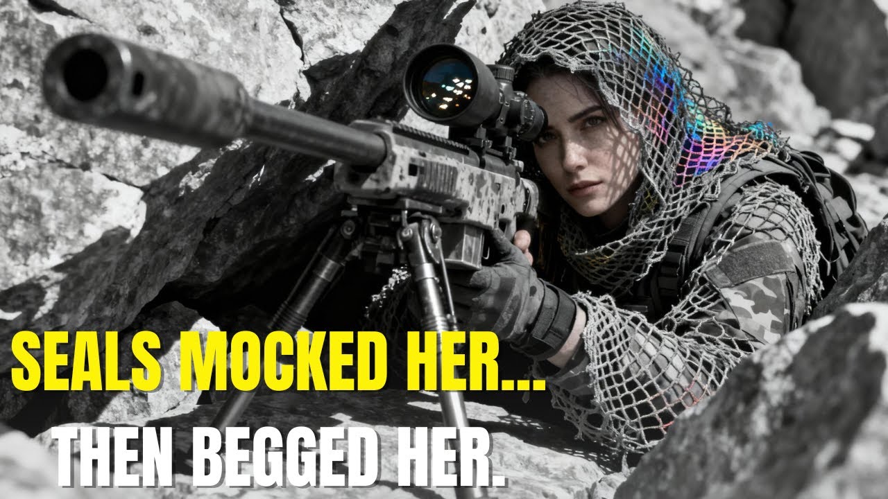 They Mocked the Sniper’s Rifle – Then Her Impossible Shot Saved a Doomed SEAL Team.