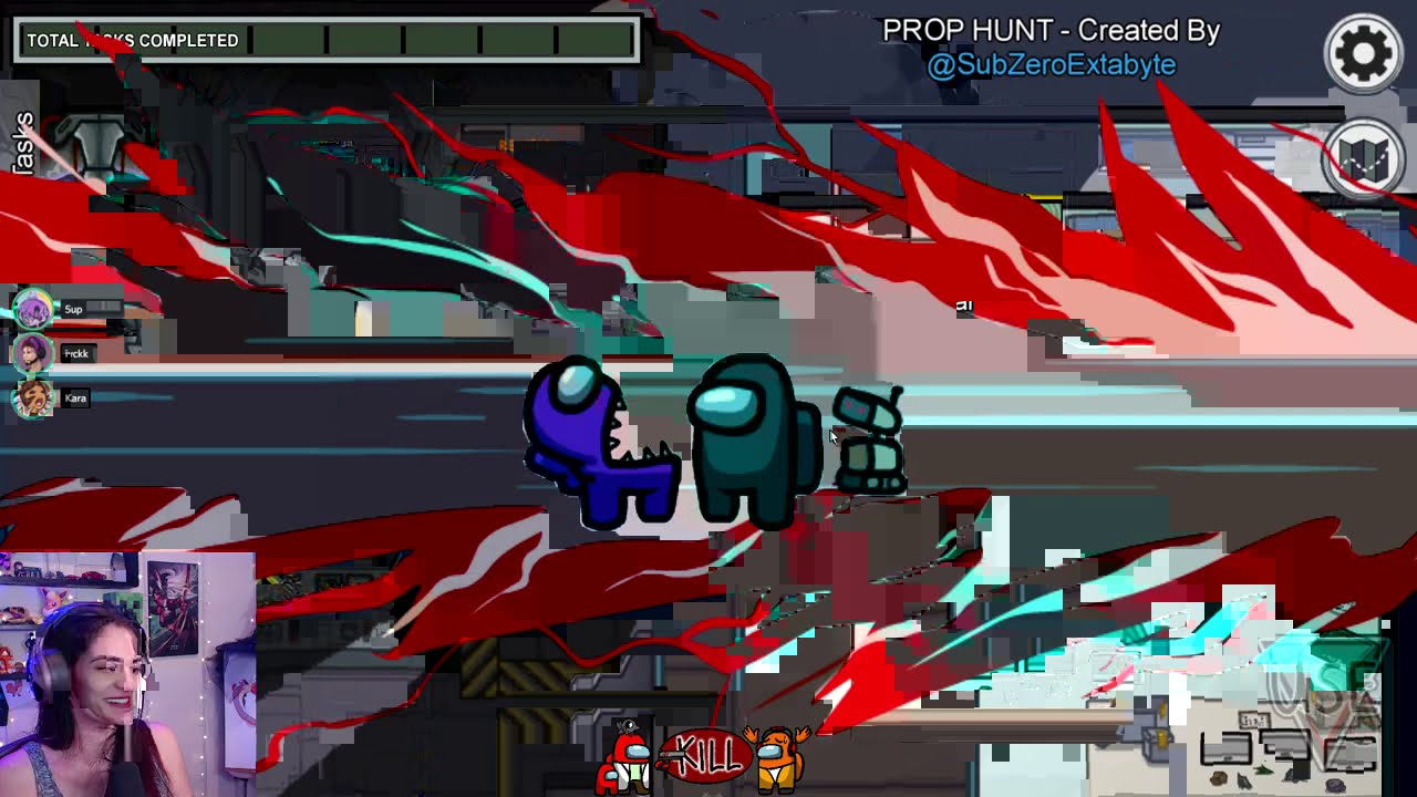 PROPHUNT Among Us w/ CaptainSparklez, Fundy, 5uppp, Rifkin, and others