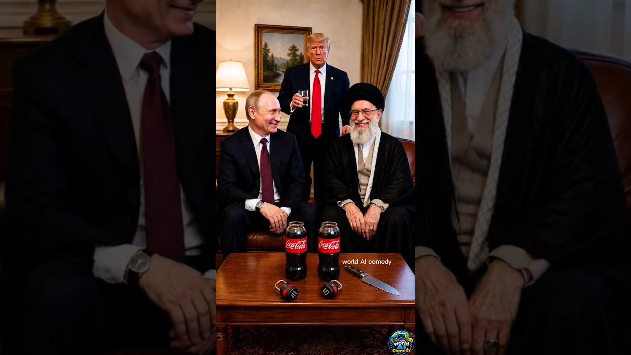 Putin and Khamenei made a fool of Trump 🤣🤣 #short #shorts #trump #putin #khamenei #comedy #funny