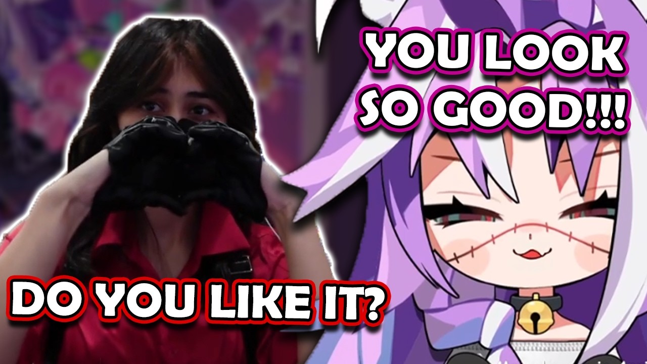 Numi Shows Her Ada Wong Costume to Michi!!..