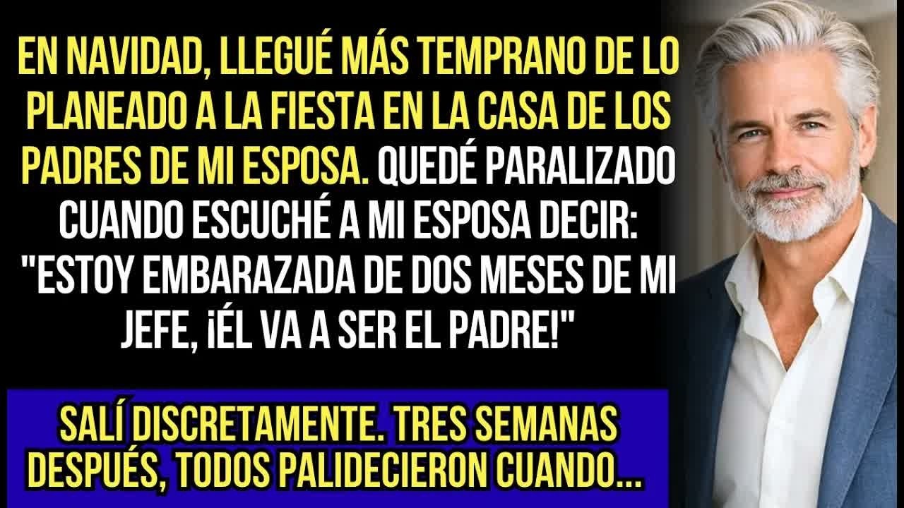 En Navidad, Llegué Más Temprano A La Fiesta En La Casa De Los Padres De Mi Esposa. Quedé Paralizado