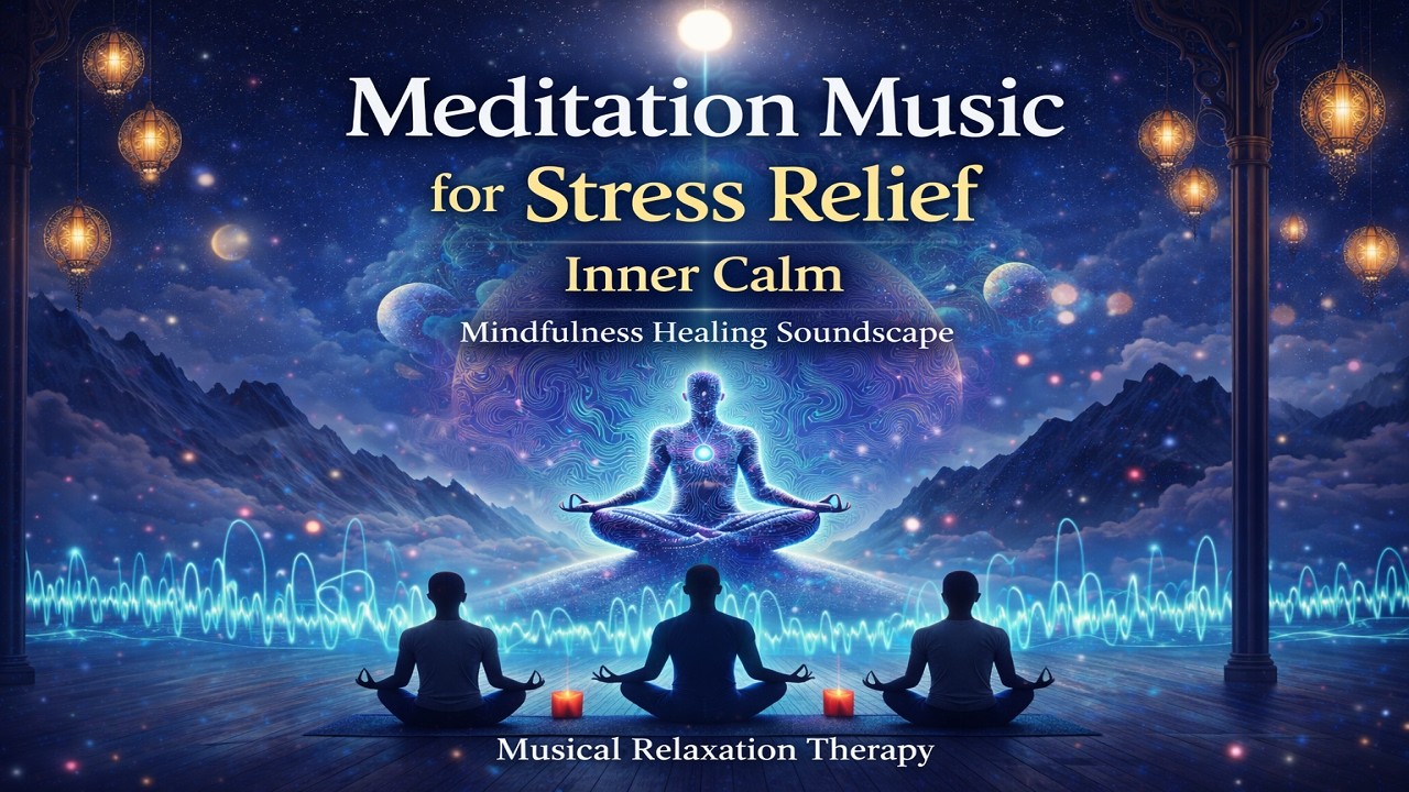 Meditation Music for Stress Relief & Inner Calm | Mindfulness Healing Soundscape