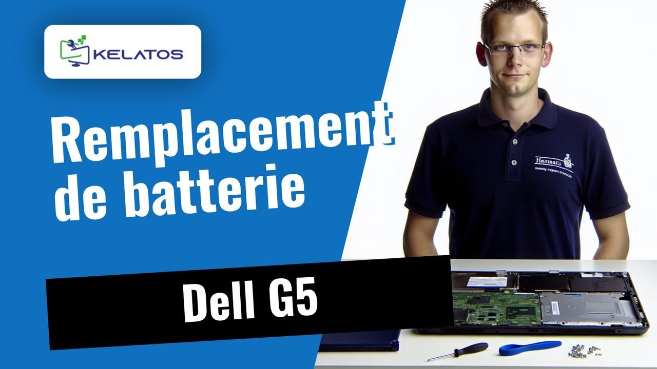 Votre ordinateur portable Dell G5 ne charge plus ? 🔋 Changement de batterie
