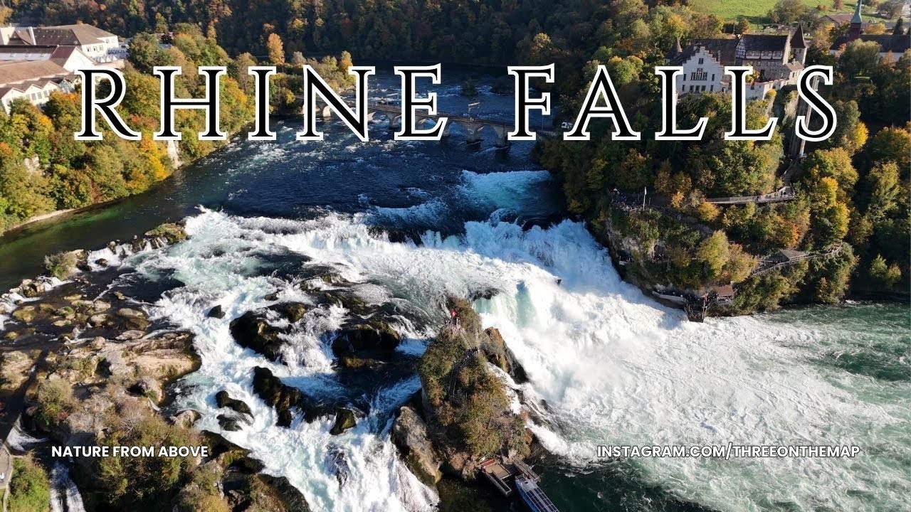 This View of Rhine Falls Feels Unreal (4K Drone)