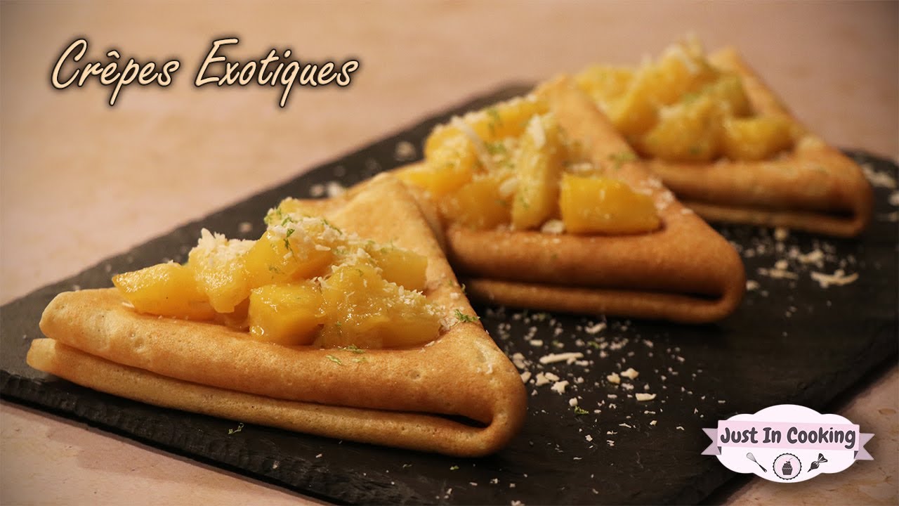Recette de Crêpes Exotiques pour la Chandeleur