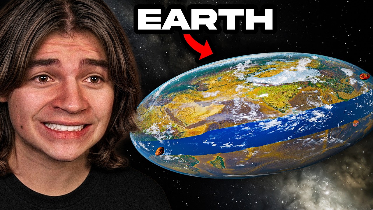 Spinning Earth till it's Flat