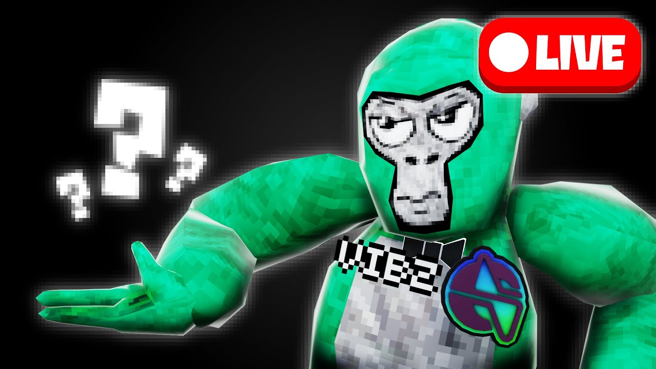 🛑LIVE🛑 Gorilla Tag!