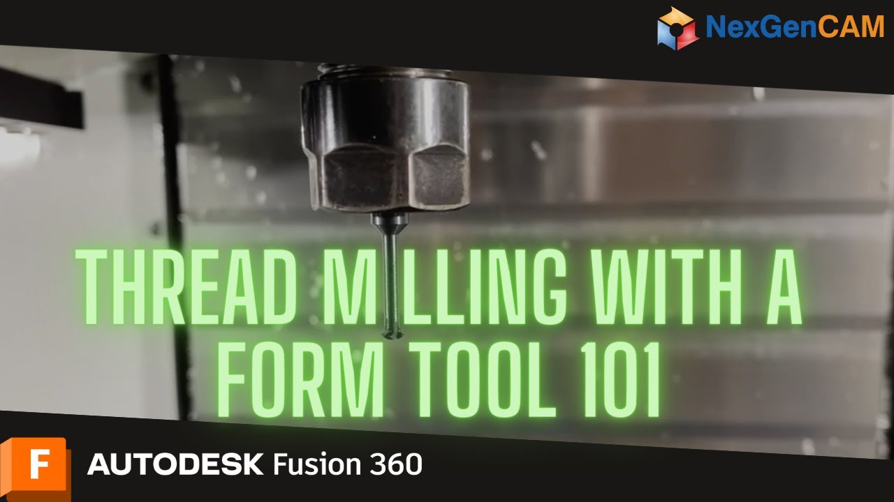 Thread Milling with a Form Tool