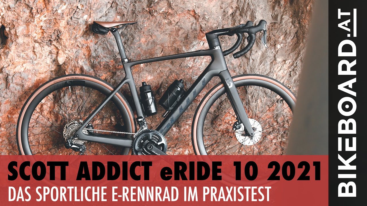 Scott Addict eRIDE 10 Test 2021 - E-Rennrad - DEUTSCH