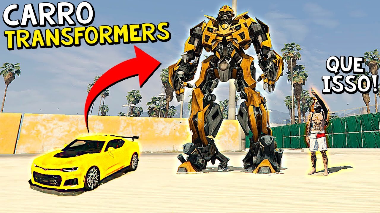 CARRO TRANSFORMERS NO GTA RP