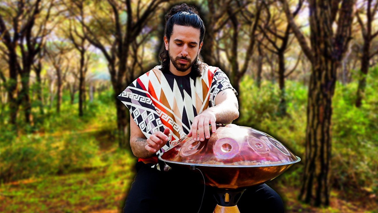 Between the Trees | Peaceful Handpan Session | Gal Adar