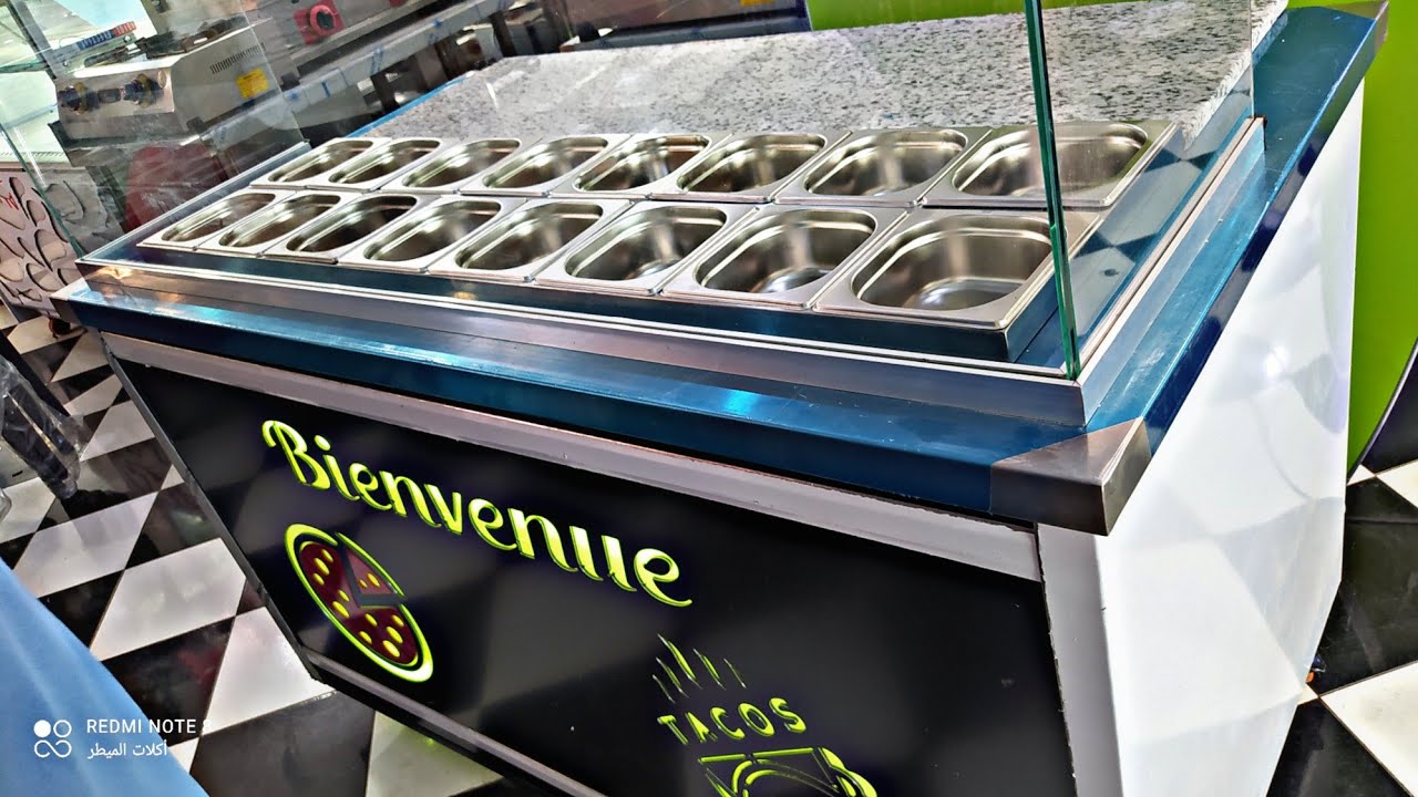 بغيتي تجهز سناك أو مطعم أو محلبة عليك بمحل رضا كيتوفر على جميع تجهيزات المطاعم وبأحسن ثمن فالمغرب.