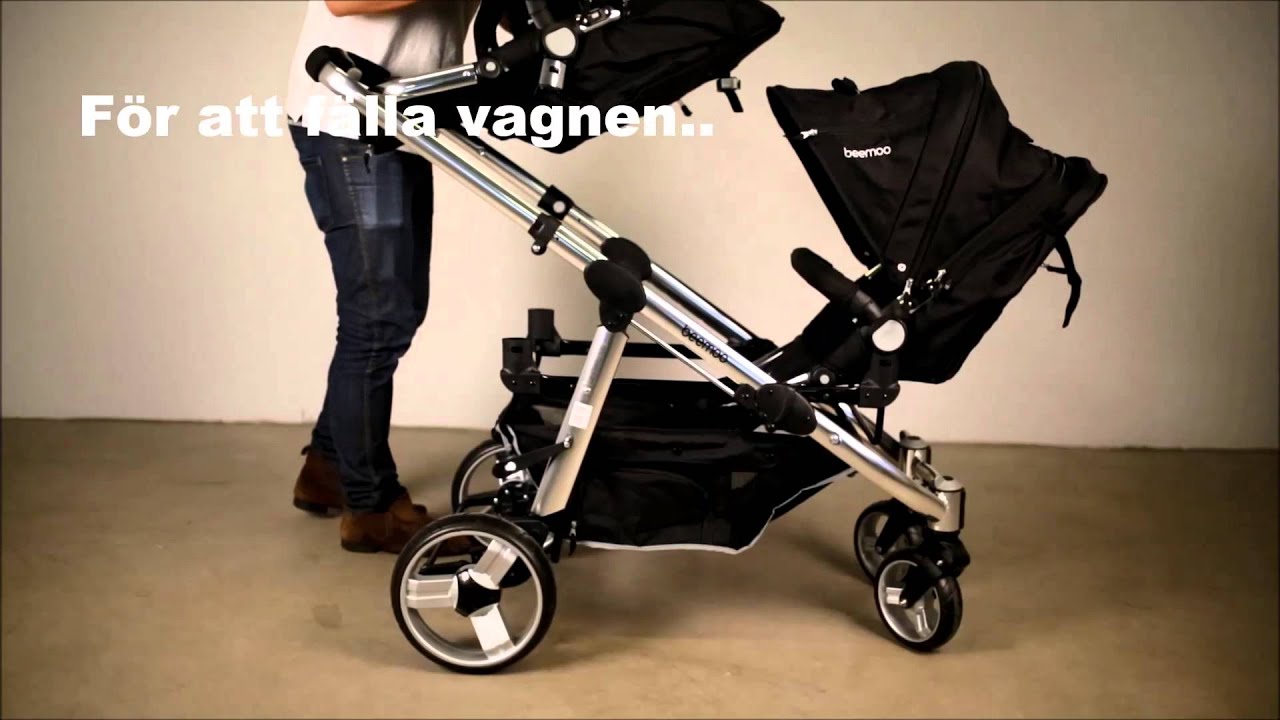 Beemoo Premium Syskonvagn