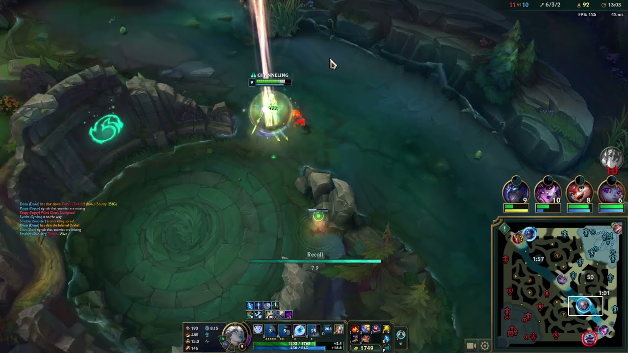 Diana vs Ekko