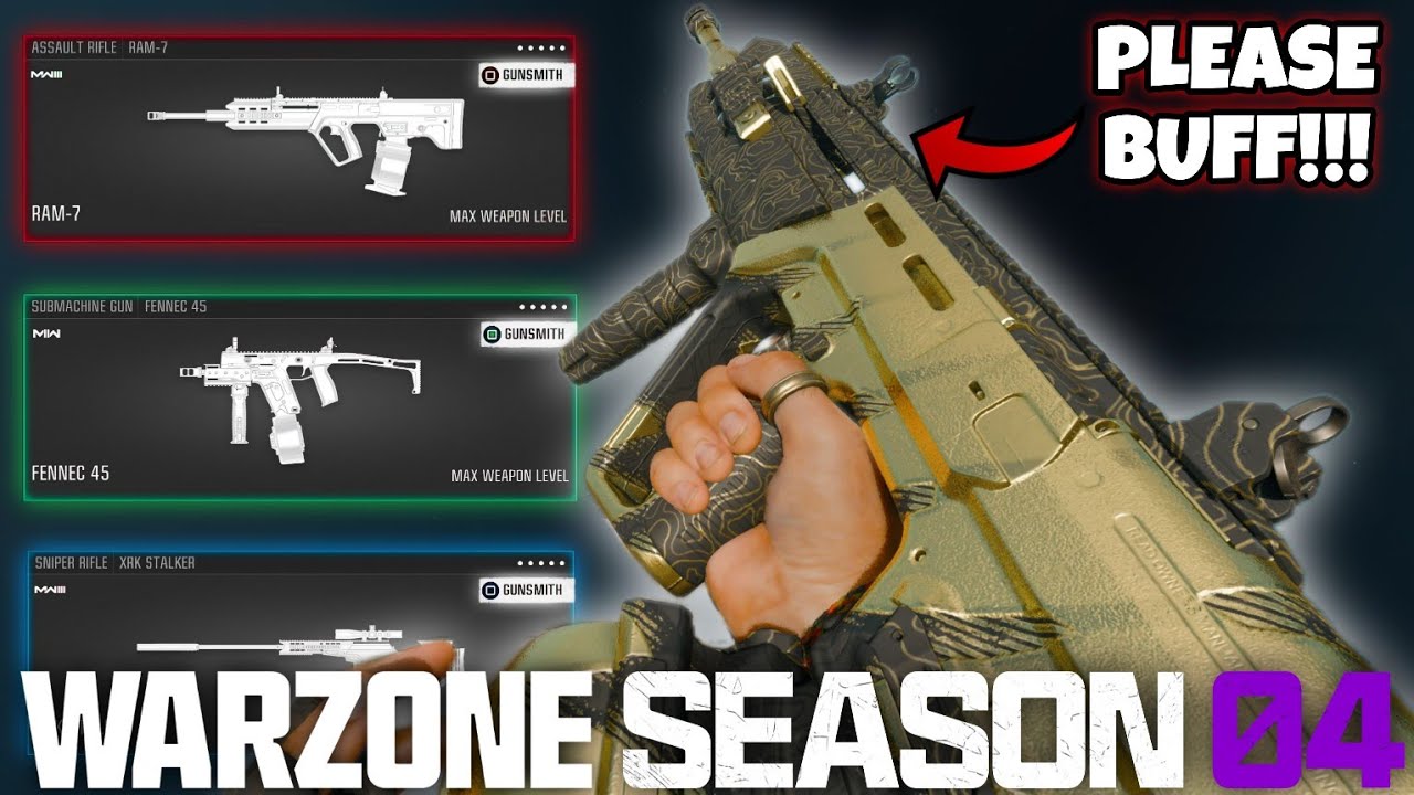 These Legacy Weapons NEED a BUFF in WARZONE SEASON 4 Update!