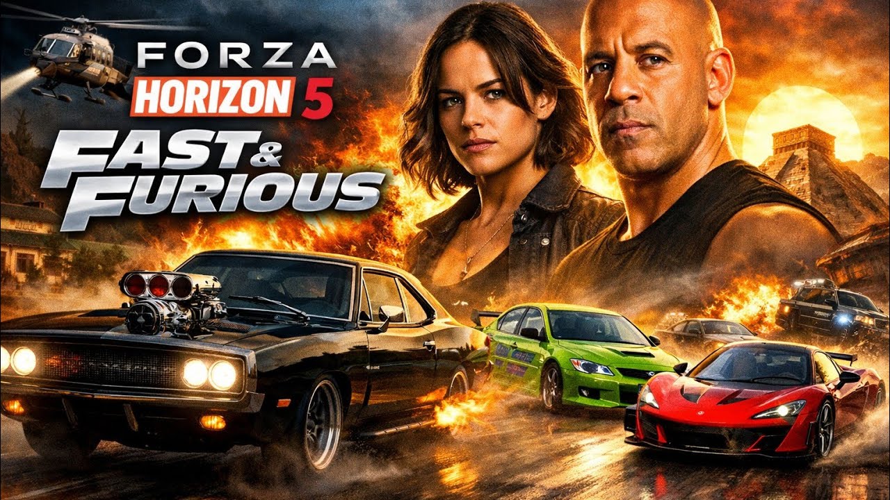 Fast & Furious Style Racing in Forza Horizon 5 | LIVE [Mala/Eng/Hin]#mallugamer #automobile #live