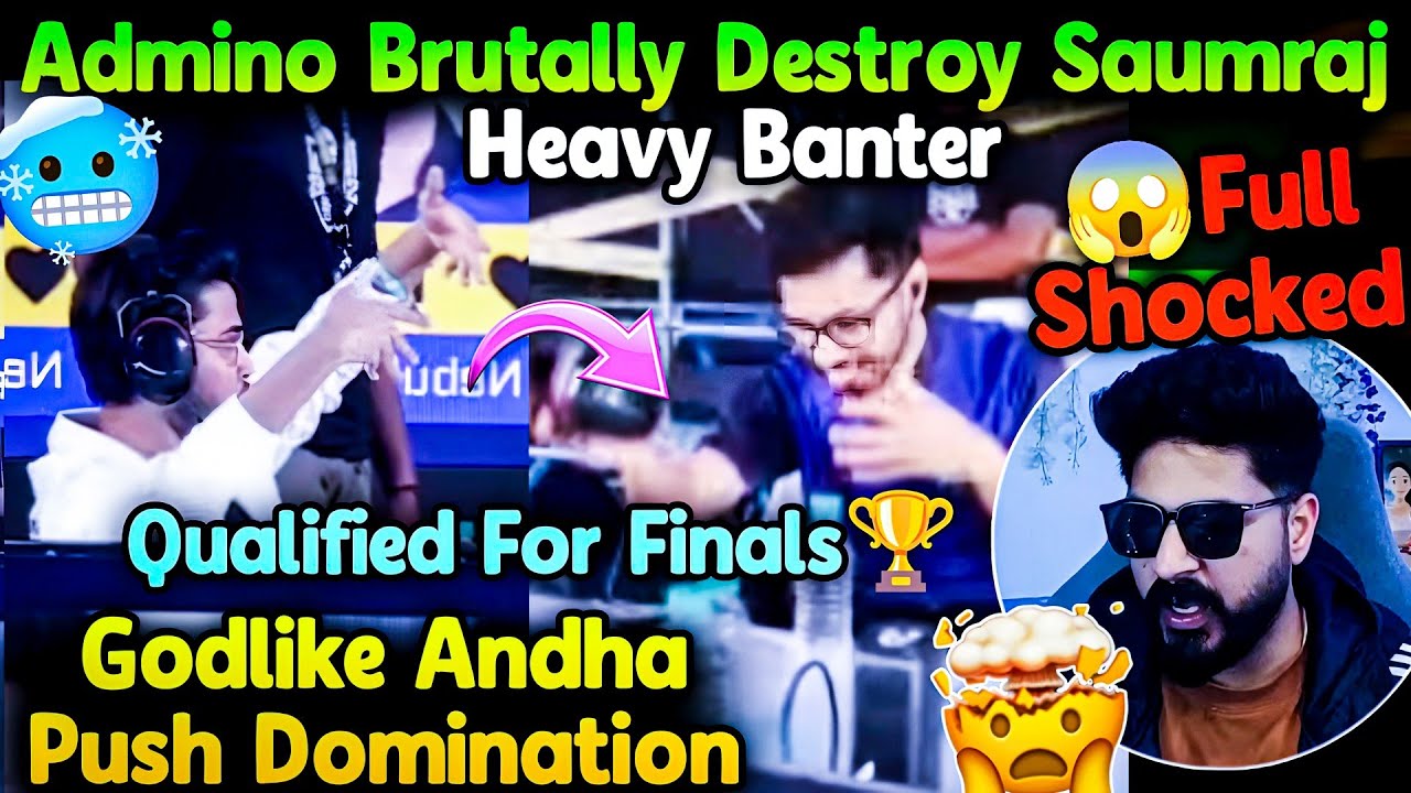 🥵Admino Brutally Destroy Saumraj🥶Andha Push Domination🔥Mayavi Full Shocked😱