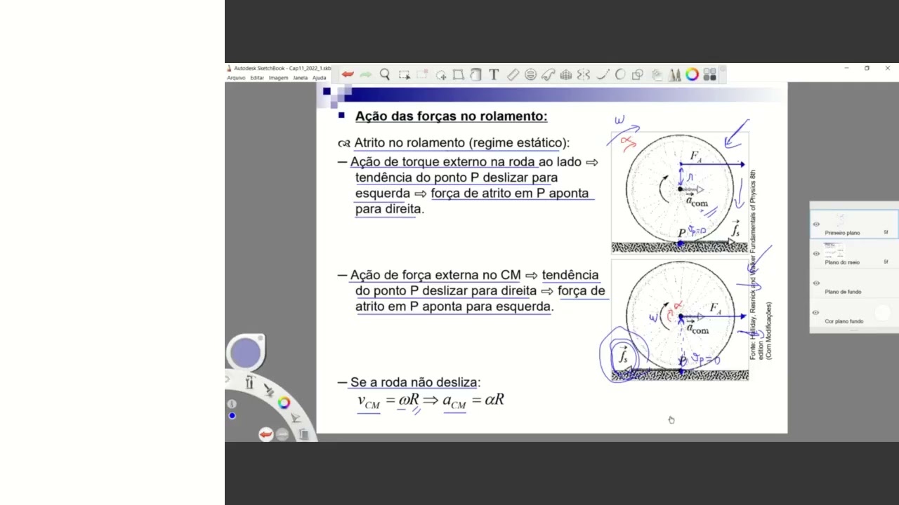 Física Básica 1: Rolamento, Torque e Momento Angular - Parte 2