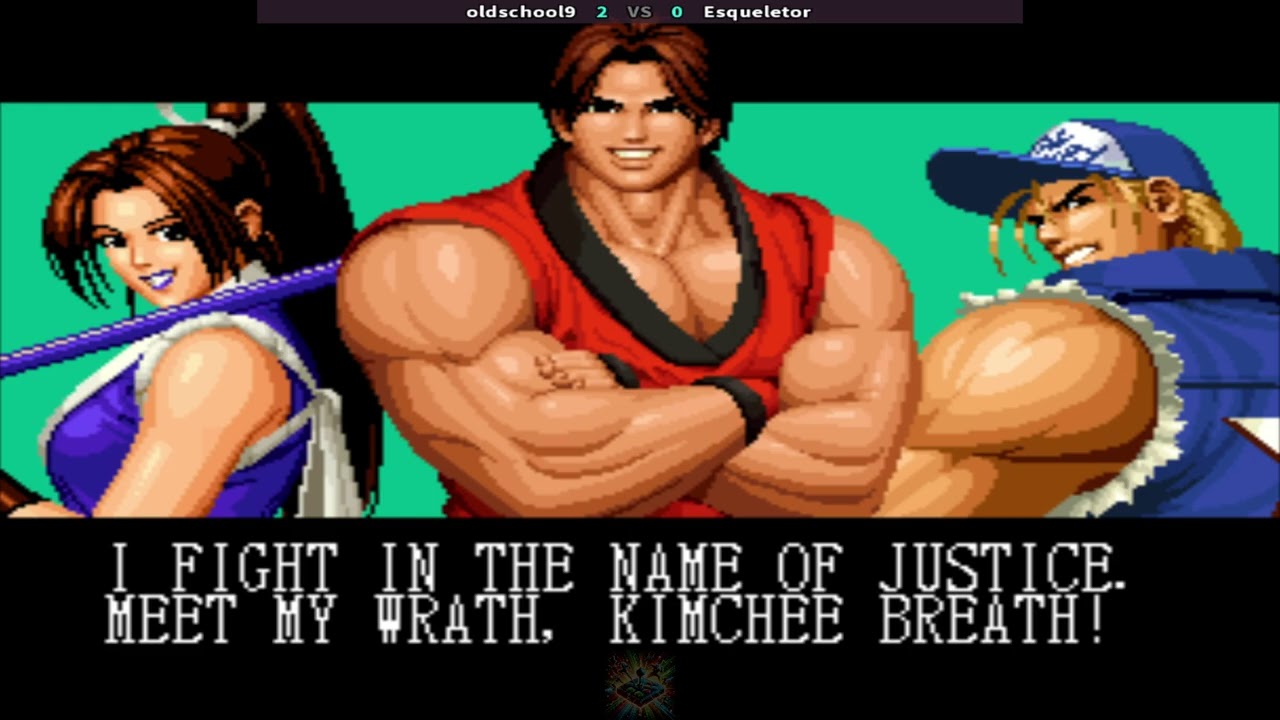 KOF '95 Mega Upload oldschool9 (BR) Vs Esqueletor (CH) || Play Date 10 Jan 26