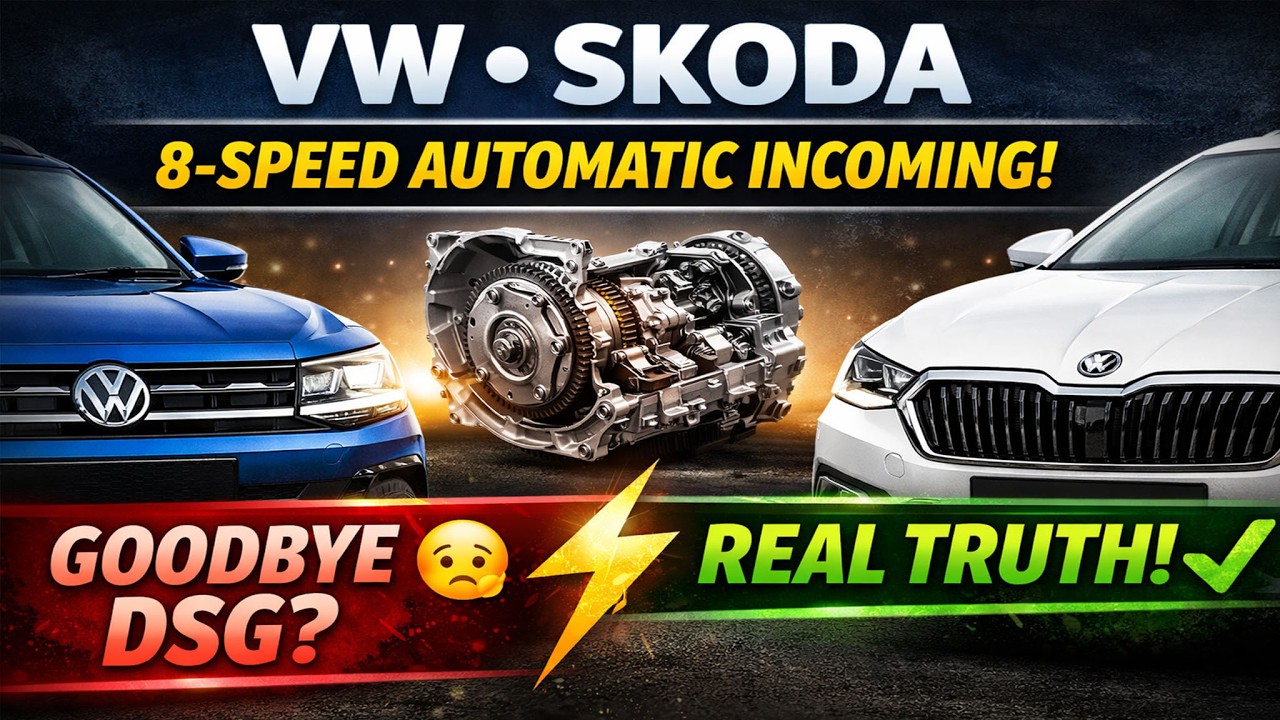 VW Skoda 8-Speed AT Gearbox Incoming &ndash; End of DSG? Real Truth!