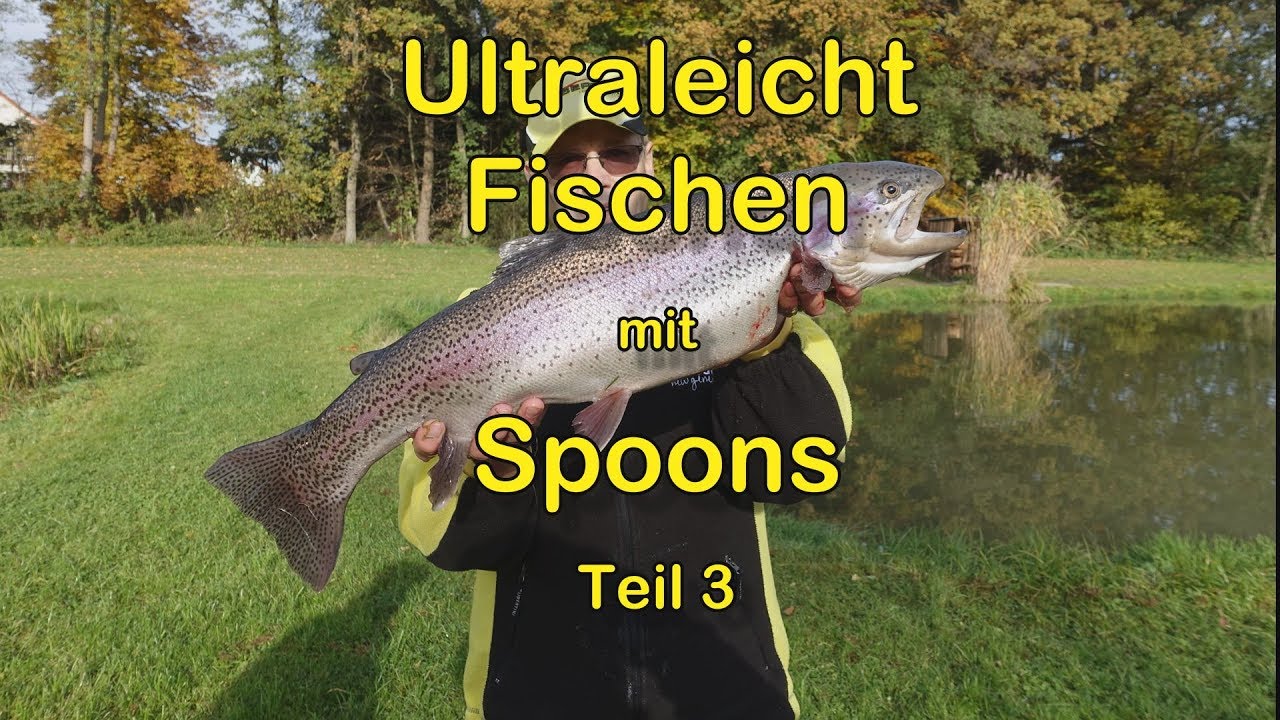 Ultraleicht fischen mit Spoons Teil 3