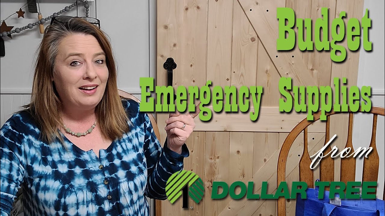 $15 Budget Emergency Supply Haul from Dollar Tree ~Preparedness