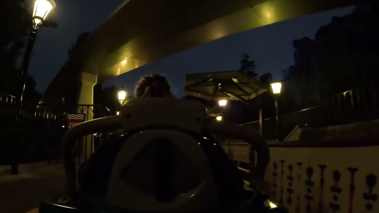 Matterhorn Bobsleds POV Disneyland Park