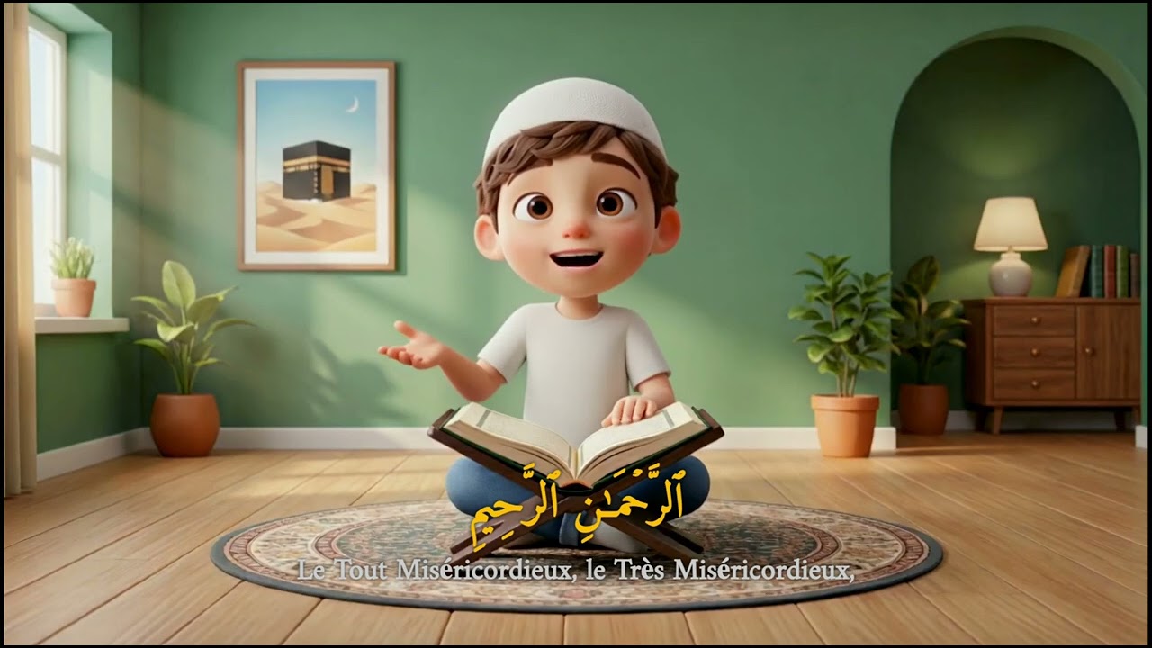 Learn Surah Al-Fatiha for Kids - Apprendre Sourate Al-Fatiha facilement (تعلّم سورة الفاتحة)