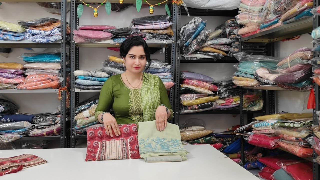 Jaivijay Brand और Omtex Brand 🔥 के जबरदस्त बुटीक Suit|| Designer Suits By Sonika is live!