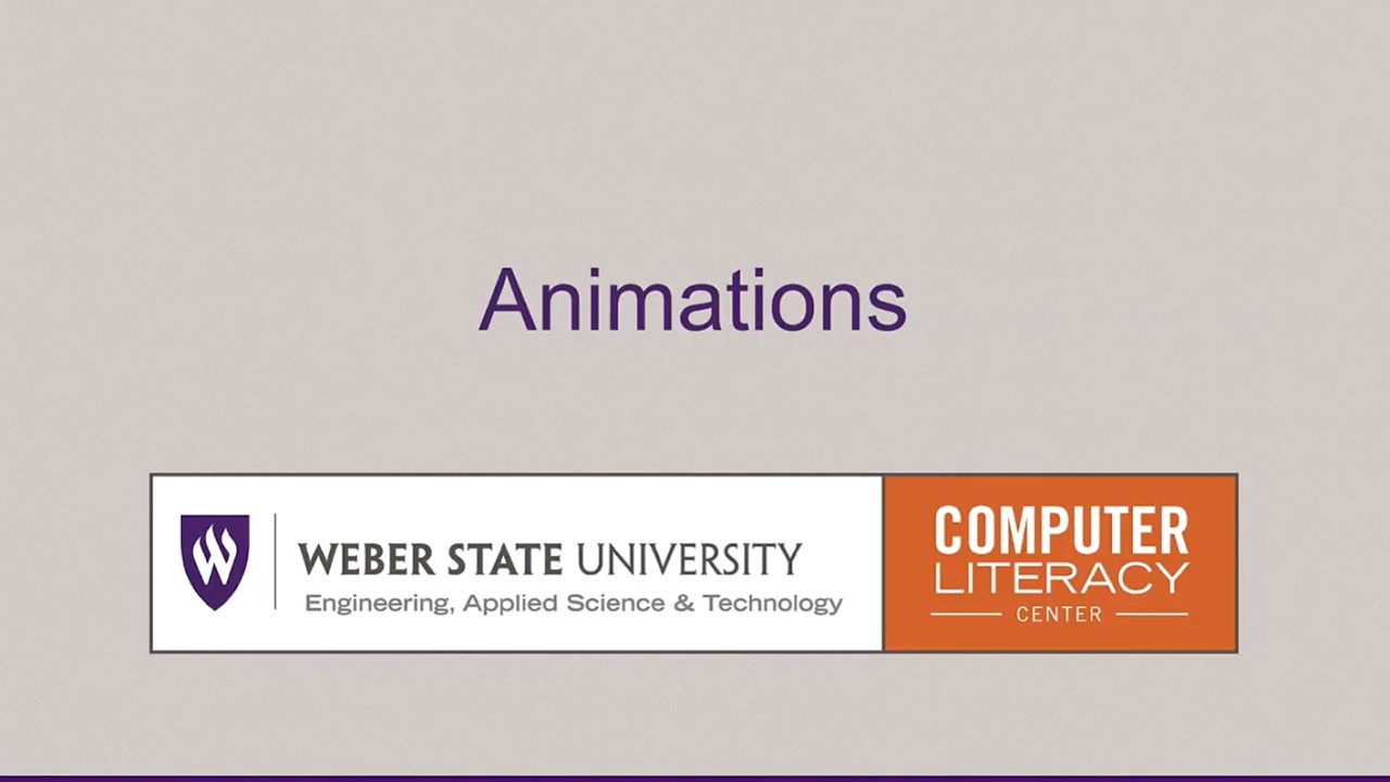 Animations PowerPoint 2024