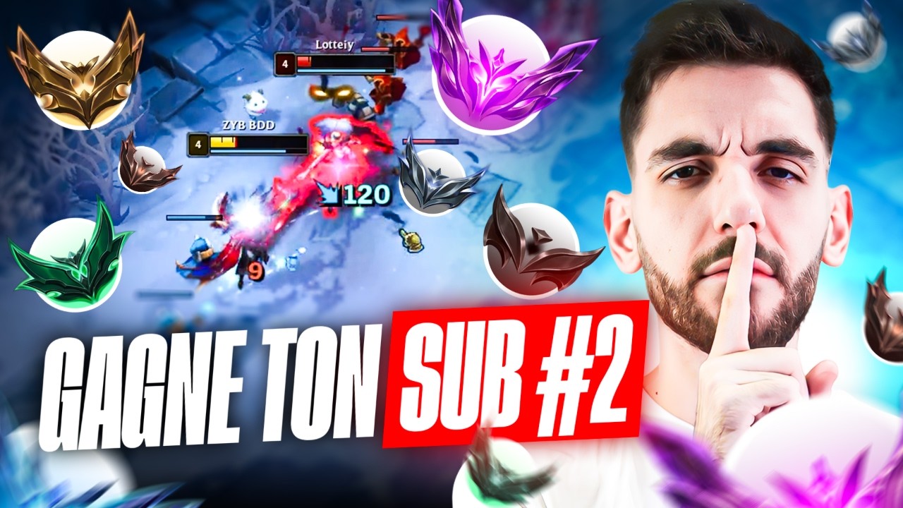 NISQY CONTRE TOUS LES RANKS JUSQU'AU GM - Gagne ton sub #2