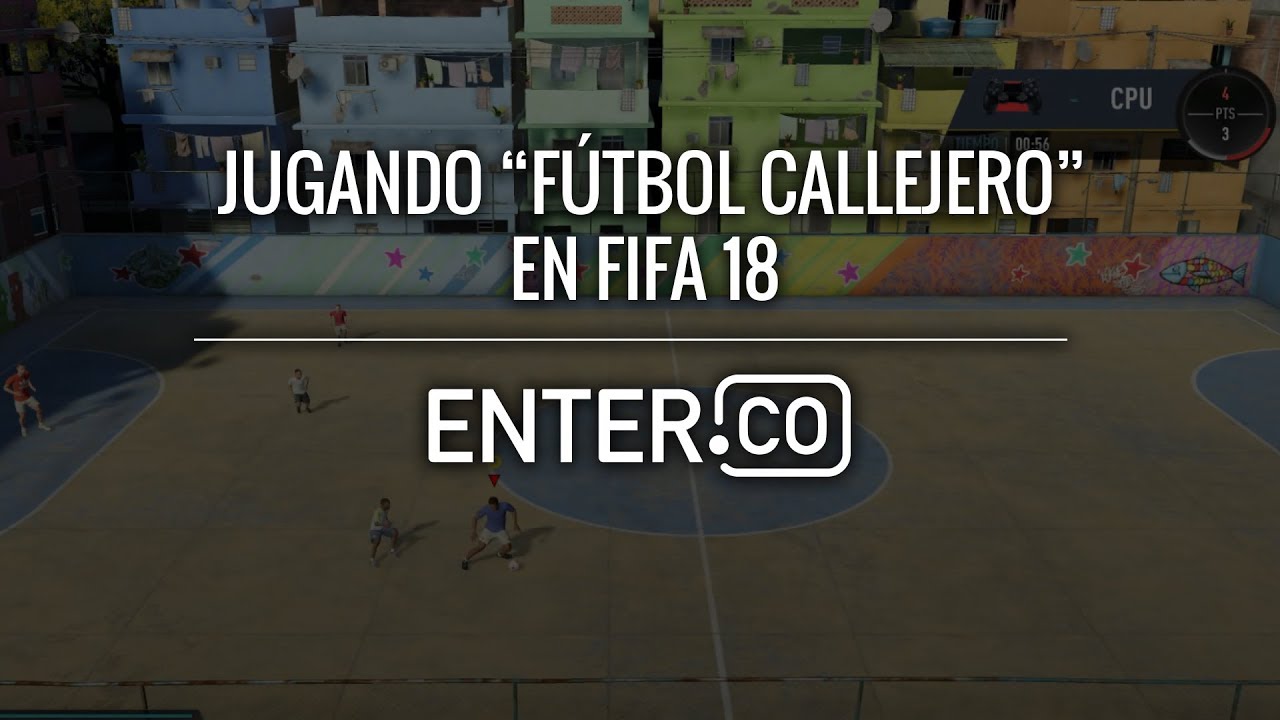 Fútbol callejero en 'FIFA 18'